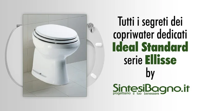 Copriwater. ELLISSE VERDE MARE. Ideal standard. DEDICATO. SINTESIBAGNO – 🚽 COPRIWATER