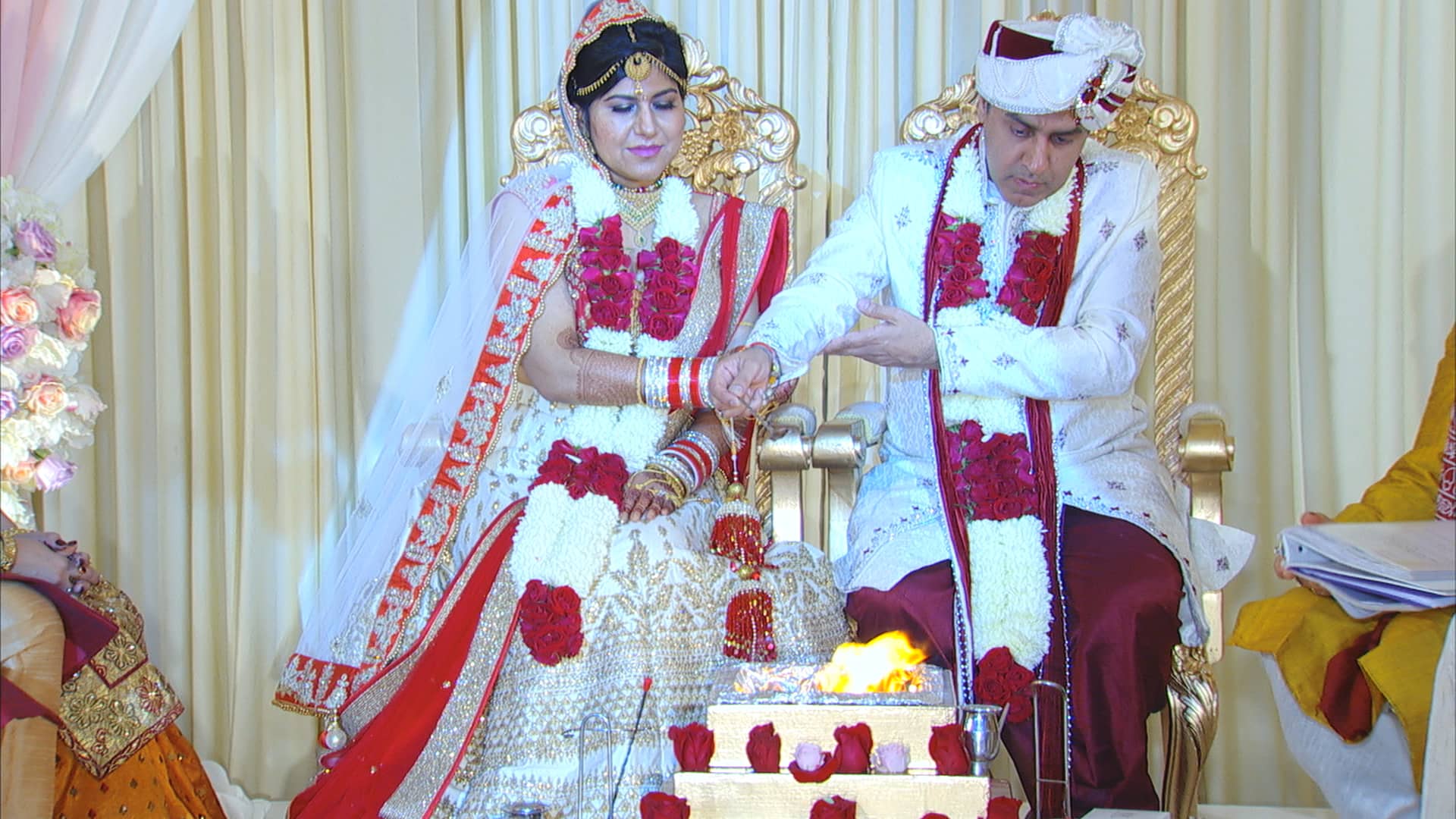 Mona & Tarun at The Marigold Wedding Photo video