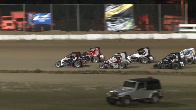 POWRI Lucas Oil National Midget League Bubba Raceway Park 2-10-18