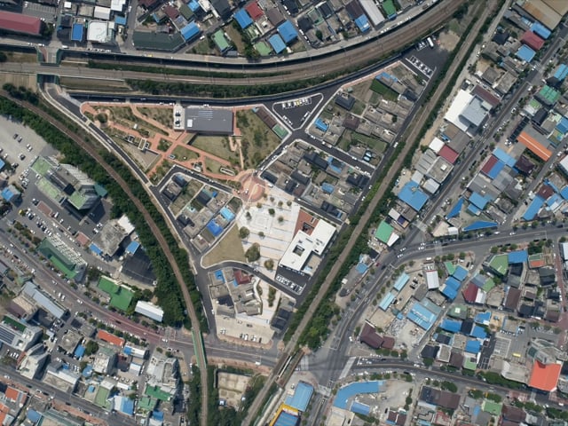 Masterplan de espacios públicos de Yeongju (Corea del Sur)