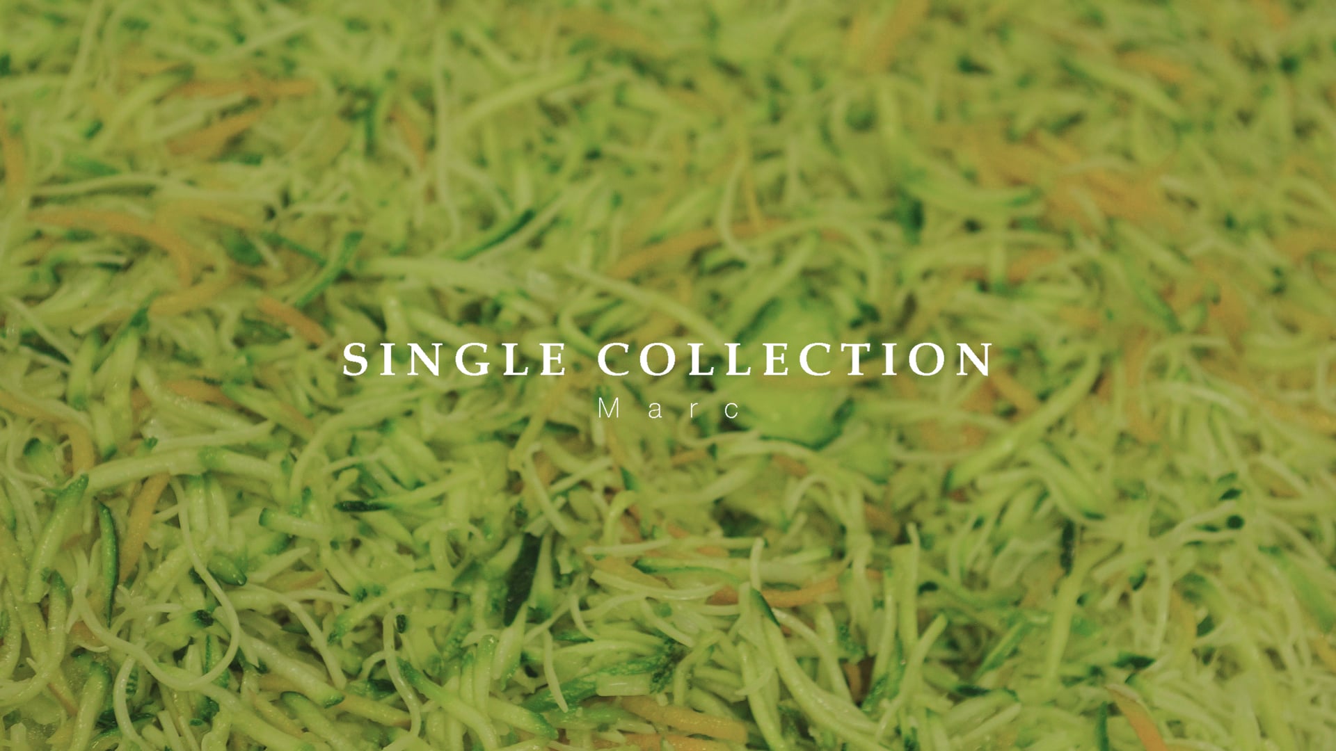 SINGLE COLLECTION #6 - Marc