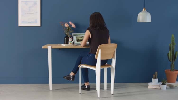 Wall mounted table 2024 with legs