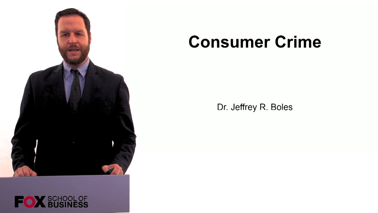 Consumer Crime