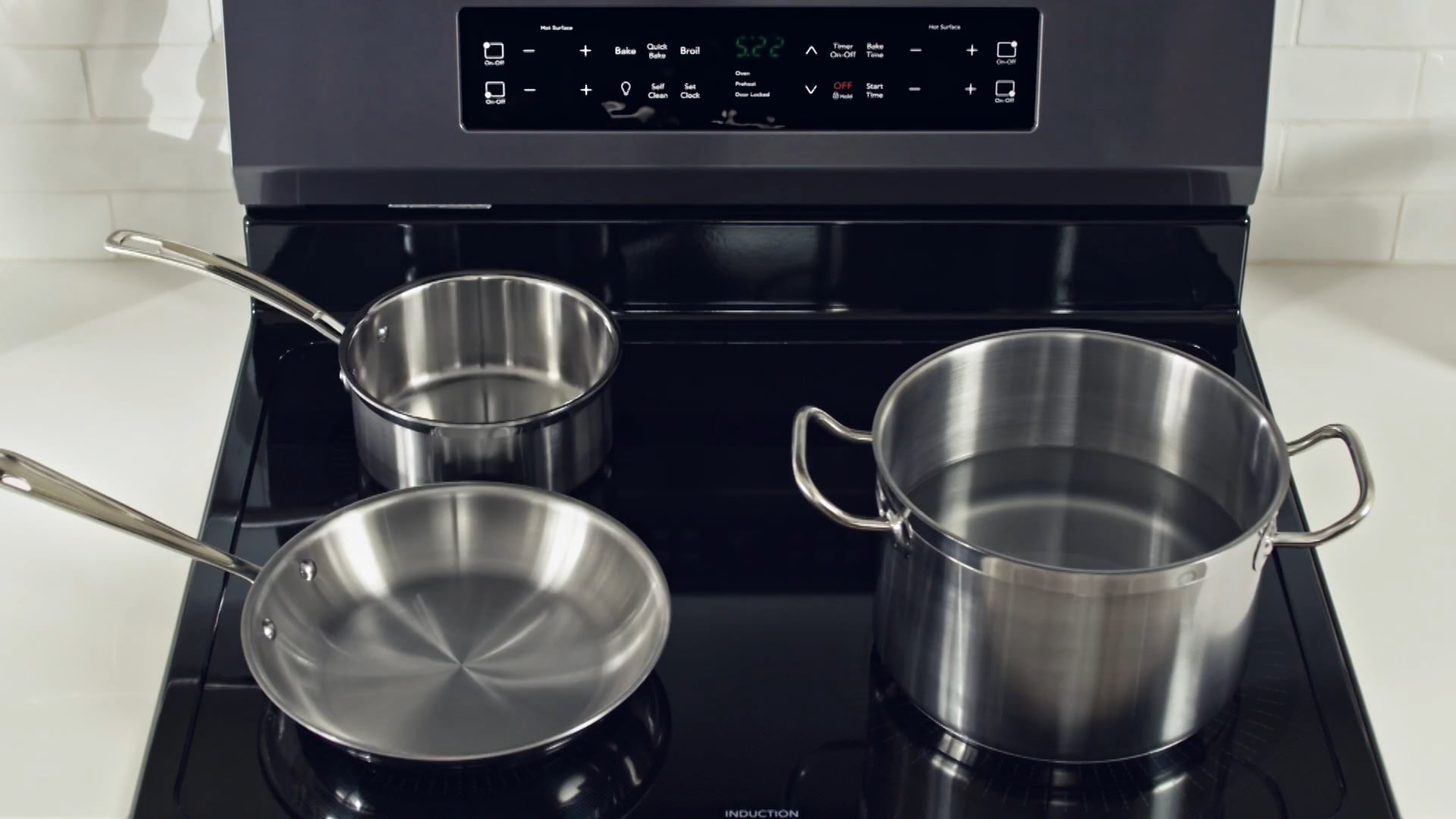Frigidaire Induction Range Adjusting Your Power Levels on Vimeo