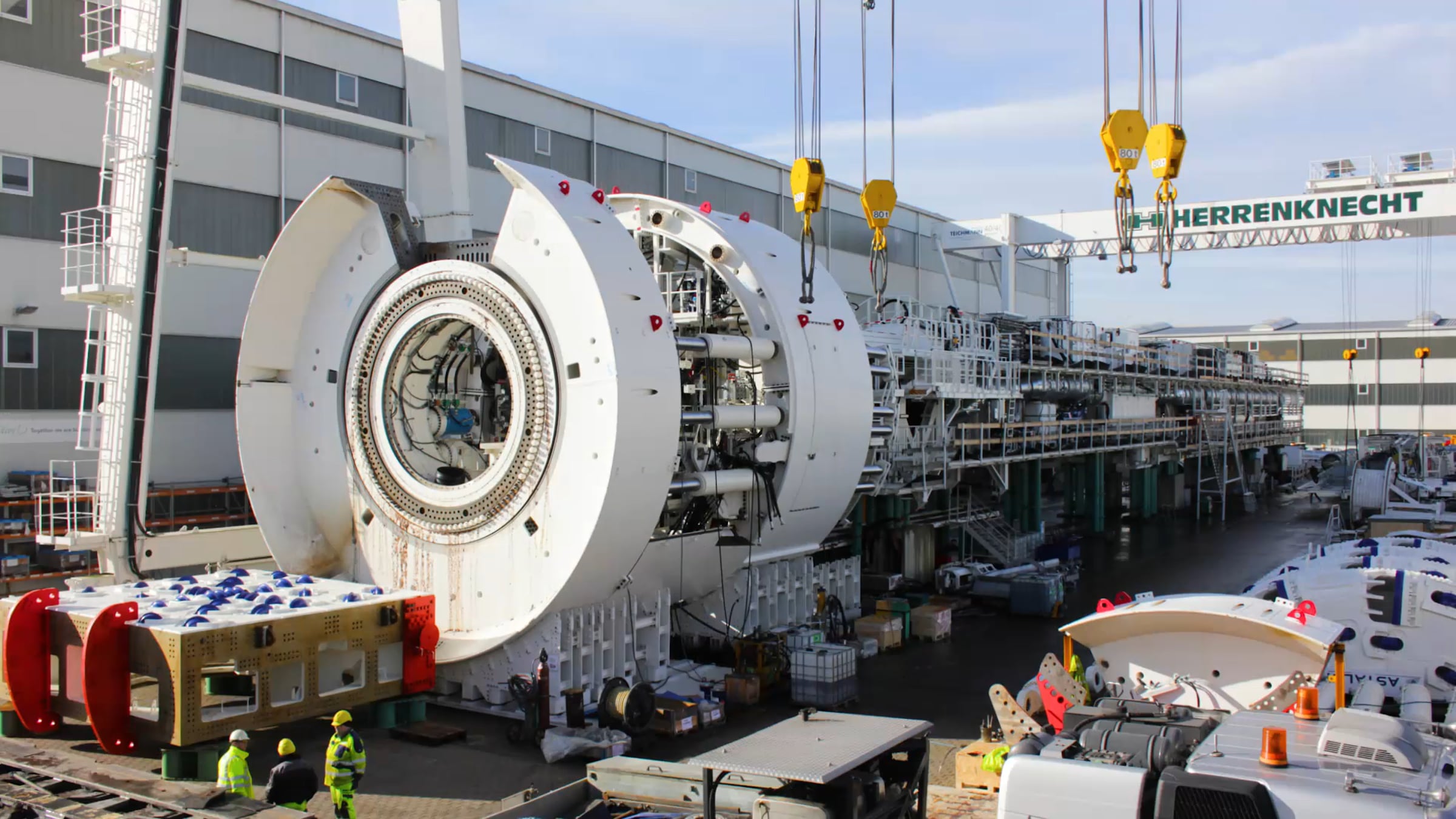 Brenner Base Tunnel - TBM disassembly and preparation for transport ...