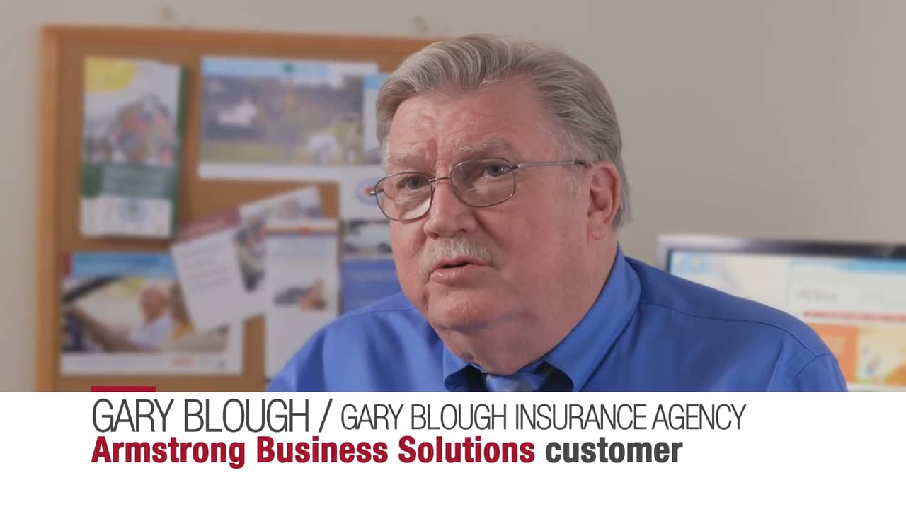 Armstrong Business Solutions Gary Blough Insurance on Vimeo