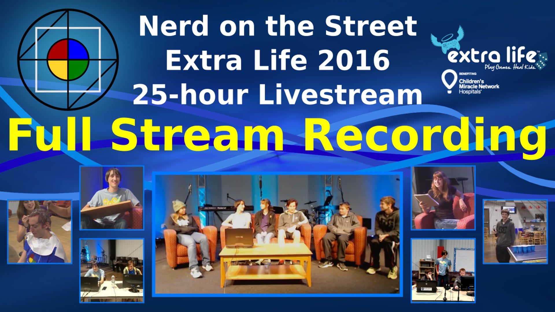 Full Stream Recording (Part 1 of 2) - NOTS Extra Life 2016