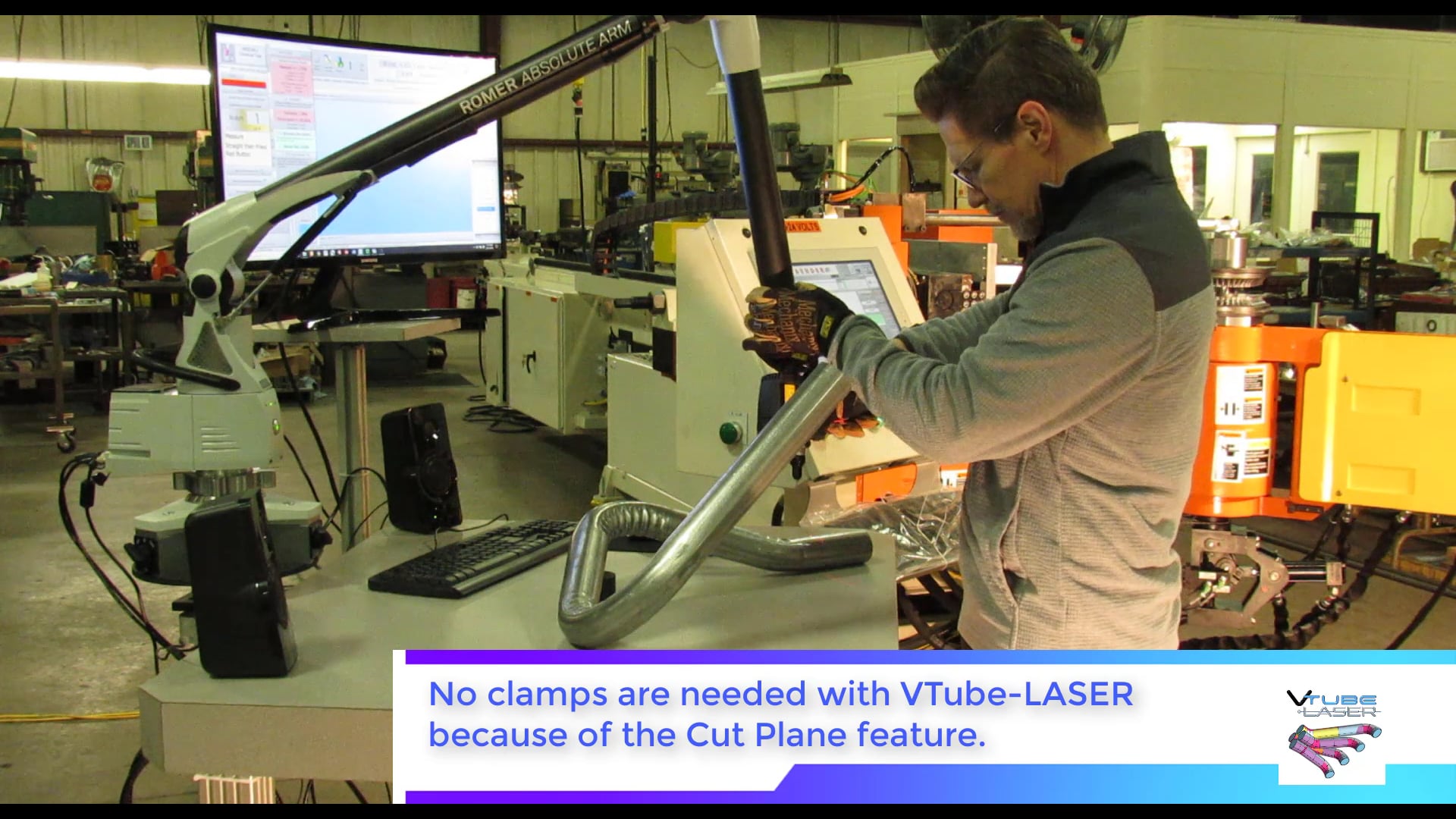 Using VTube-LASER to Correct an SMT Remanfactured VB300 Bender