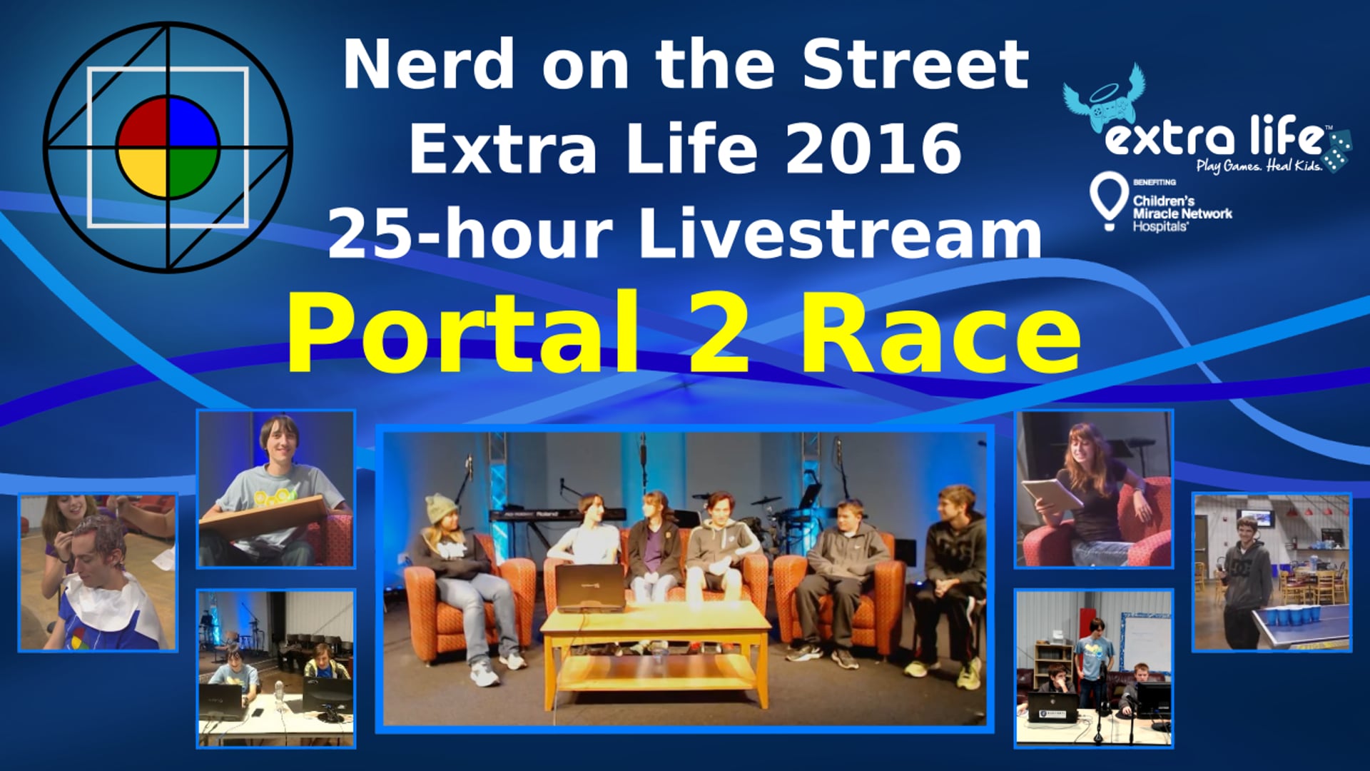 Portal 2 Race - Extra Life 2016