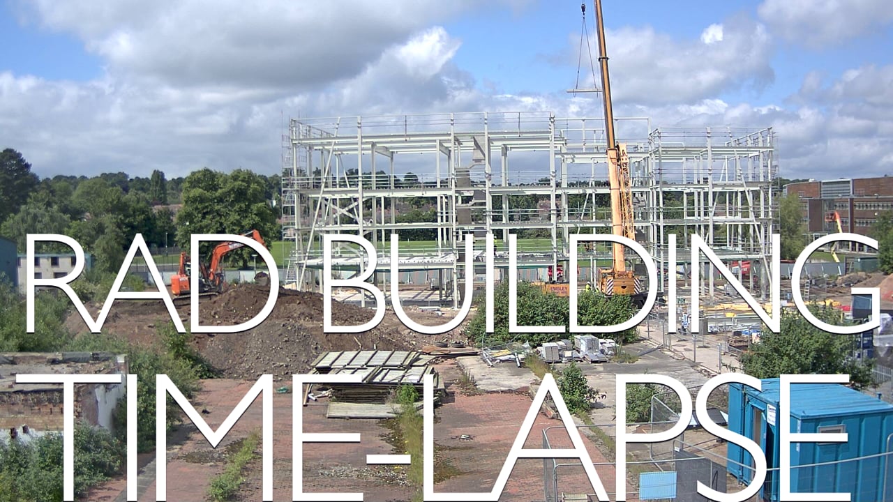 RAD Building - Full Time-lapse to date and drone footage  - Nov 2017