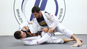 De La Riva Guard Sweep to Knee Cut Pass to Side Control