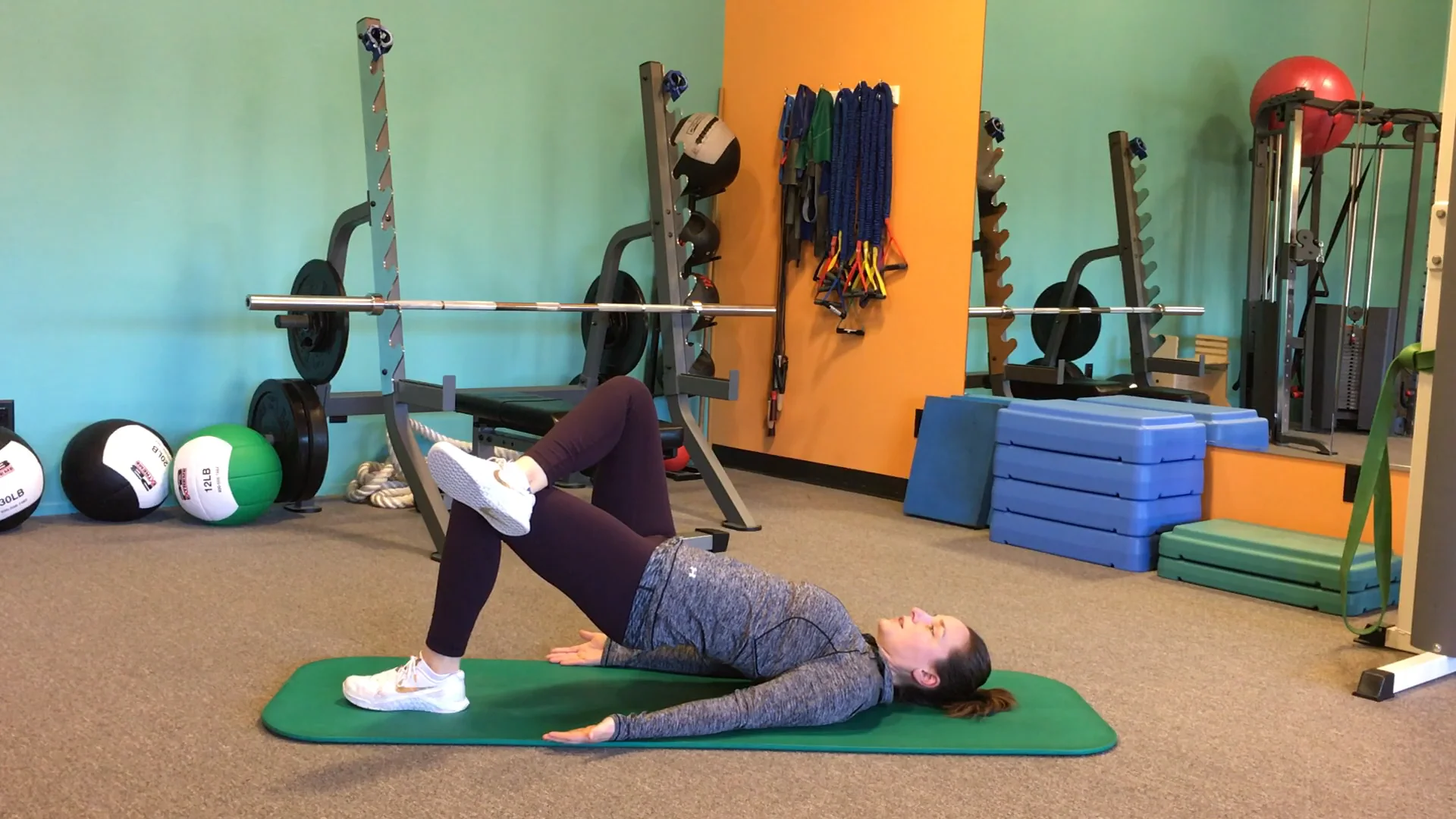 Single Leg Bridge on Vimeo