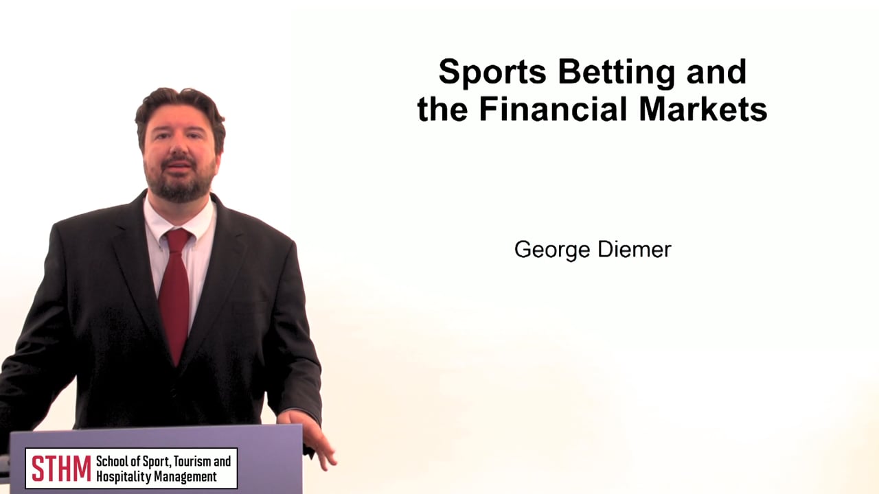 Sports Betting and the Financial Markets