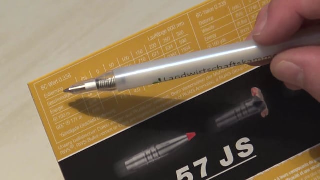 Erläuterung Patronenschachtel