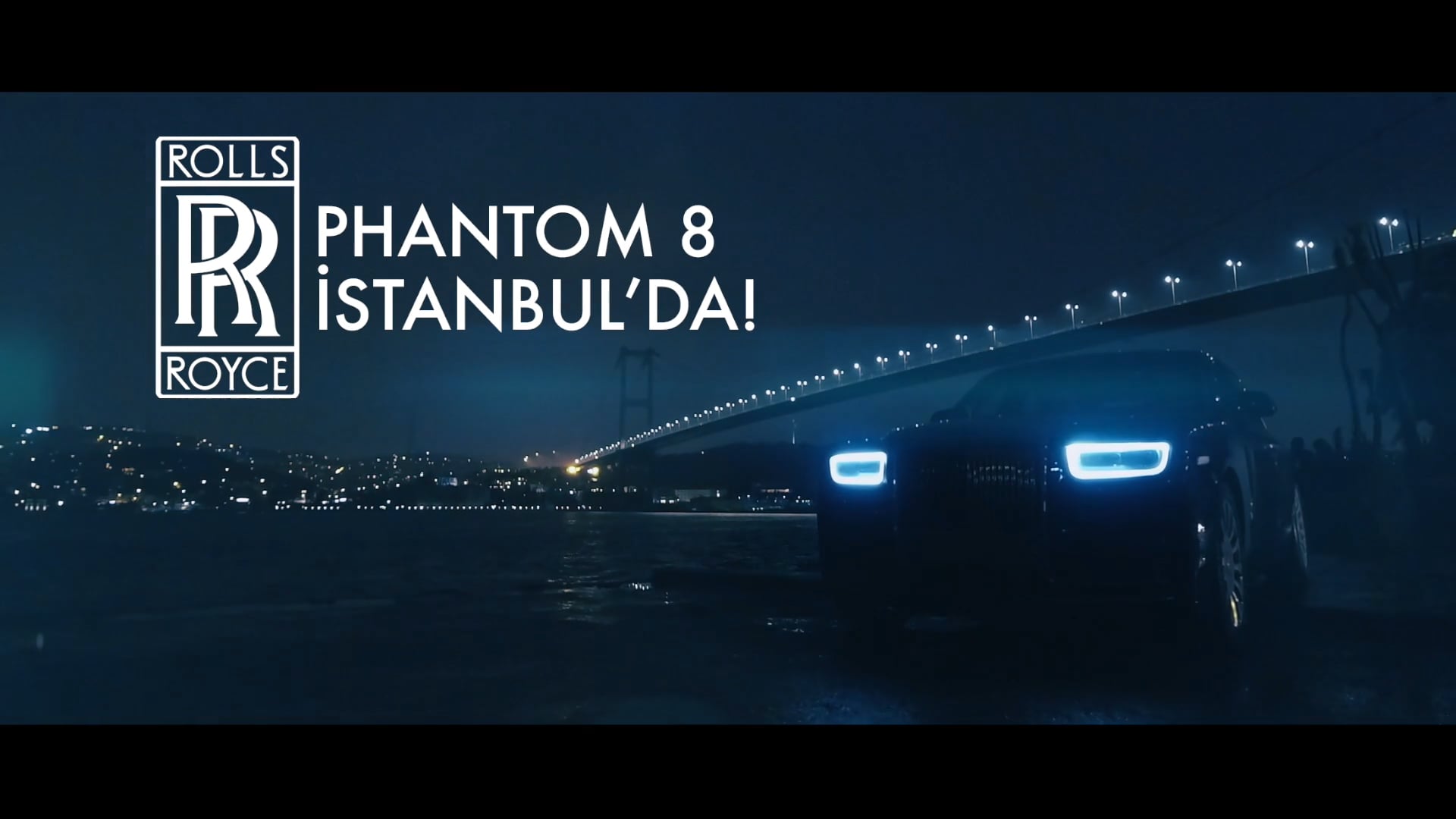 Rolls-Royce Phantom 8 İstanbul'da!