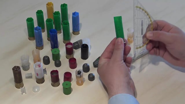 Angaben auf Patronenhülse