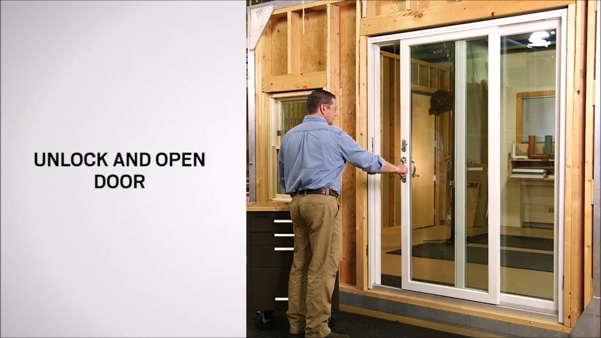 Keyed Lock Cylinder Replacement on Andersen® ASeries_ 400 Series