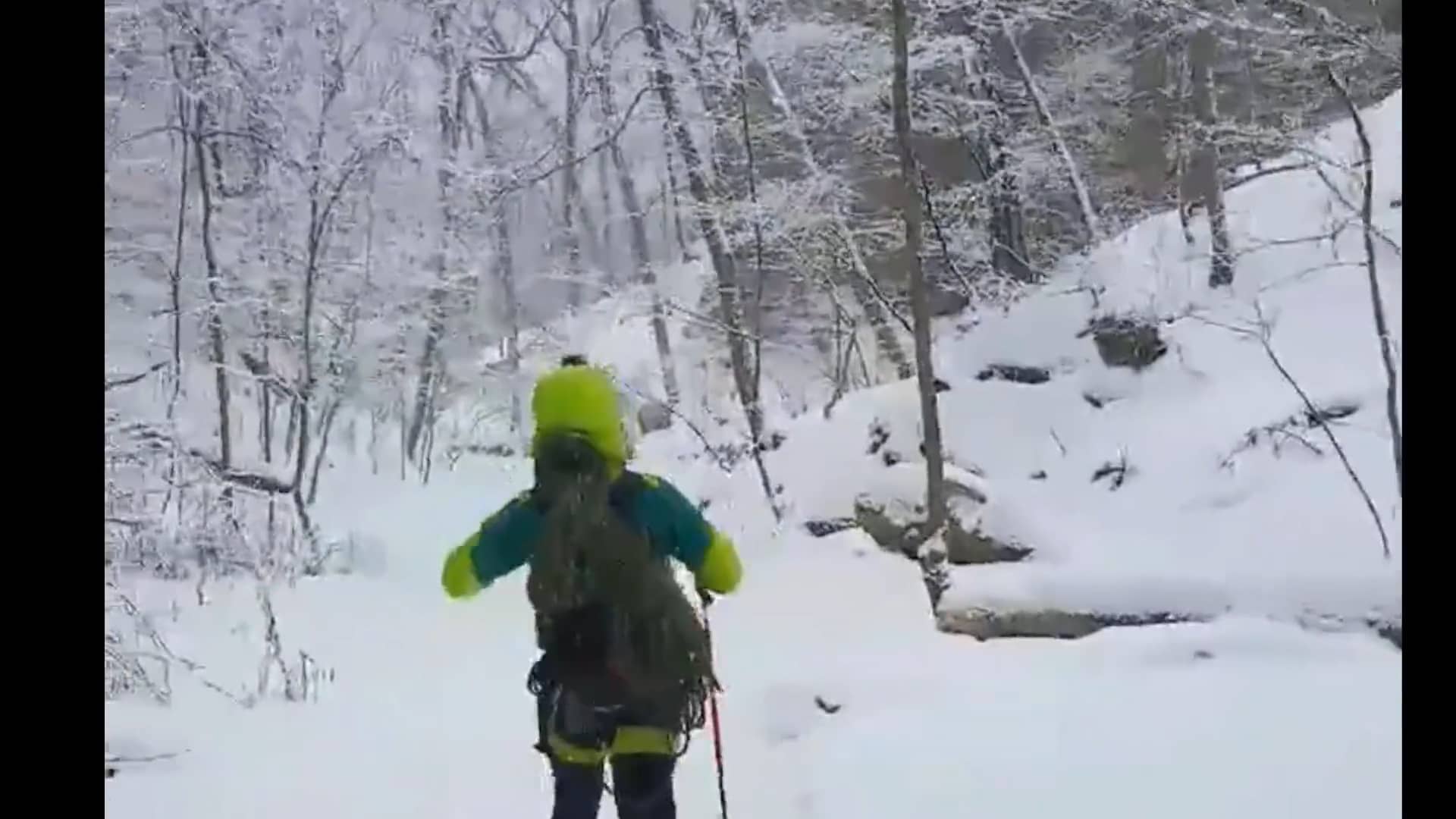 Starved Rock State Park Ice Climbing Ottawa Canyon Lead Climb on Vimeo