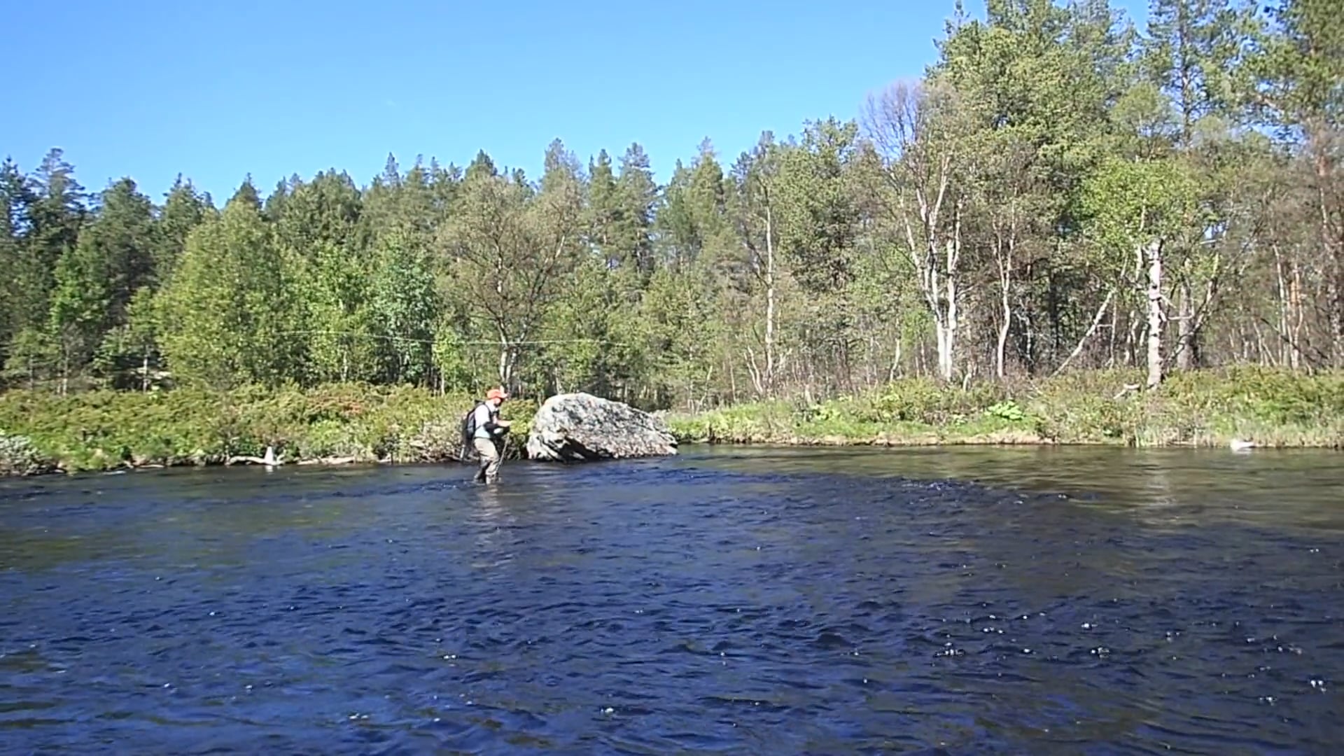 À la mouche, en Norvège.