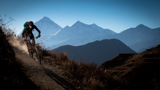 640px x 360px - Mountain bike tour Nepal, the Himalayas | H+I Adventures