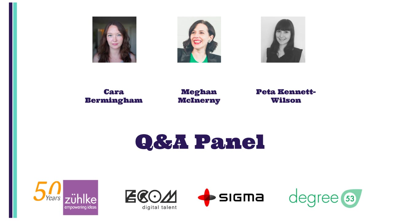 Deliver Conference Q&A panel on Vimeo