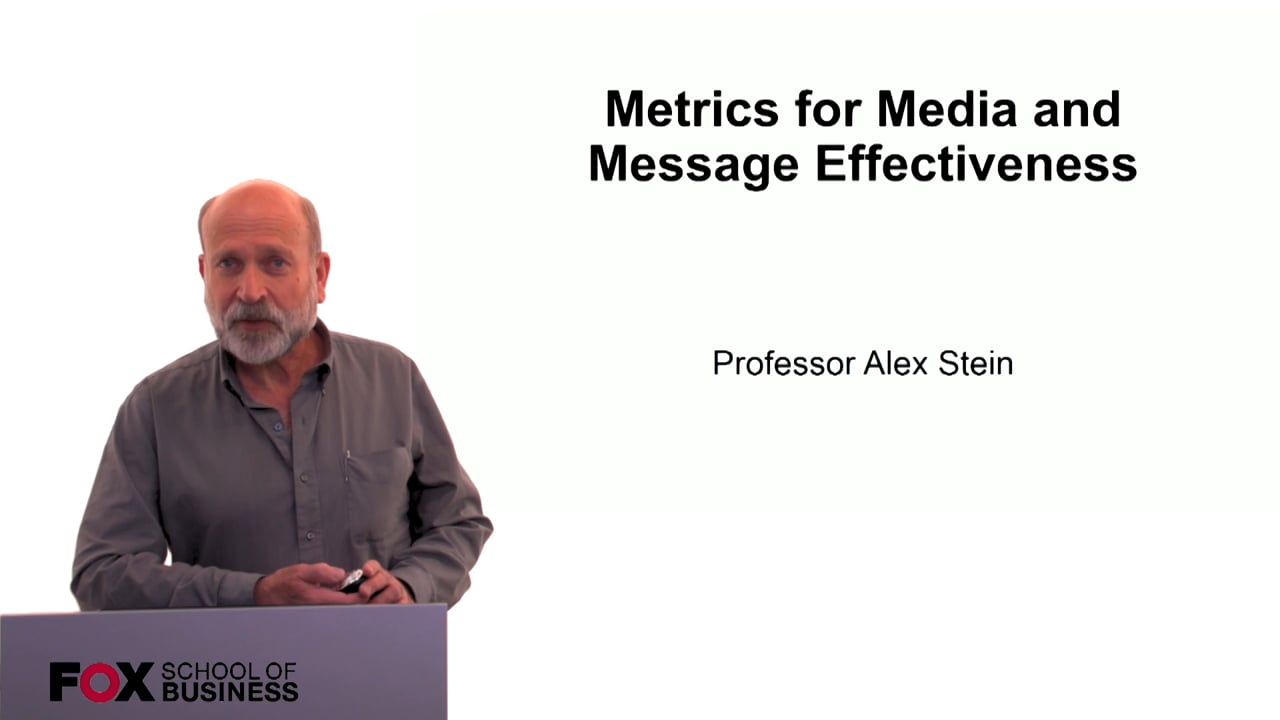Login to view Metrics for Media and Message Effectiveness