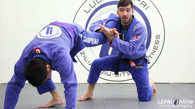 De La Riva Guard Sweep to Back Control