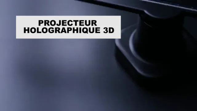 Projecteur Holographique 3D sur Pied Ø30 cm