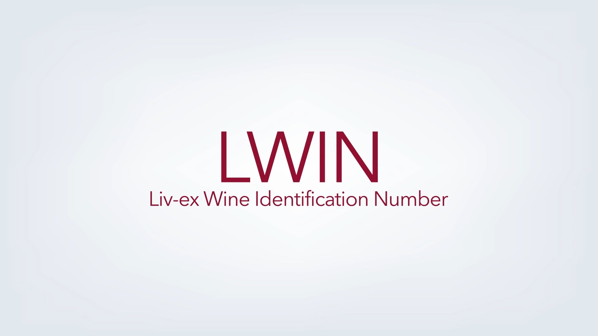 Have you heard of LWIN? on Vimeo