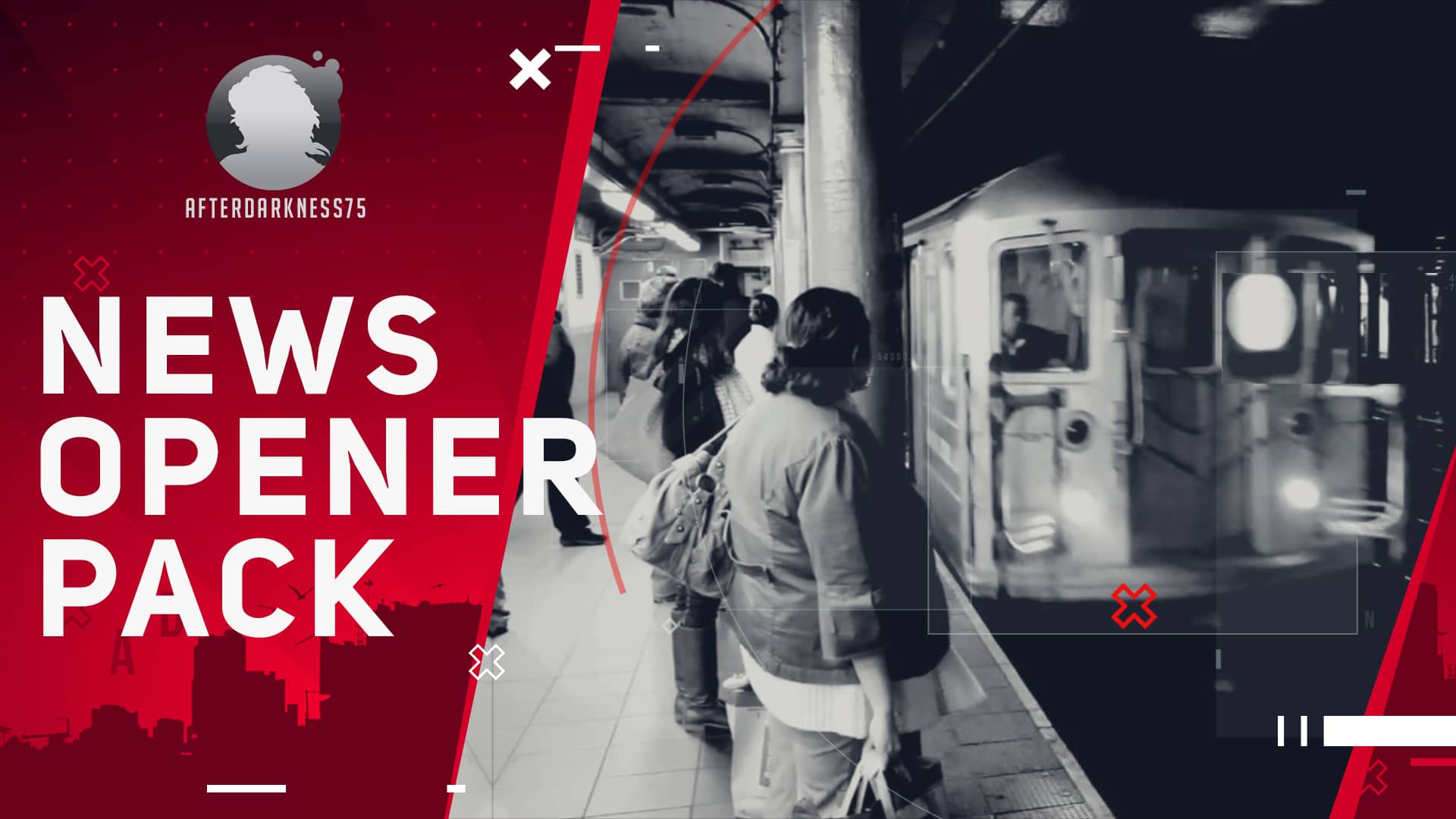 news opener after effects template