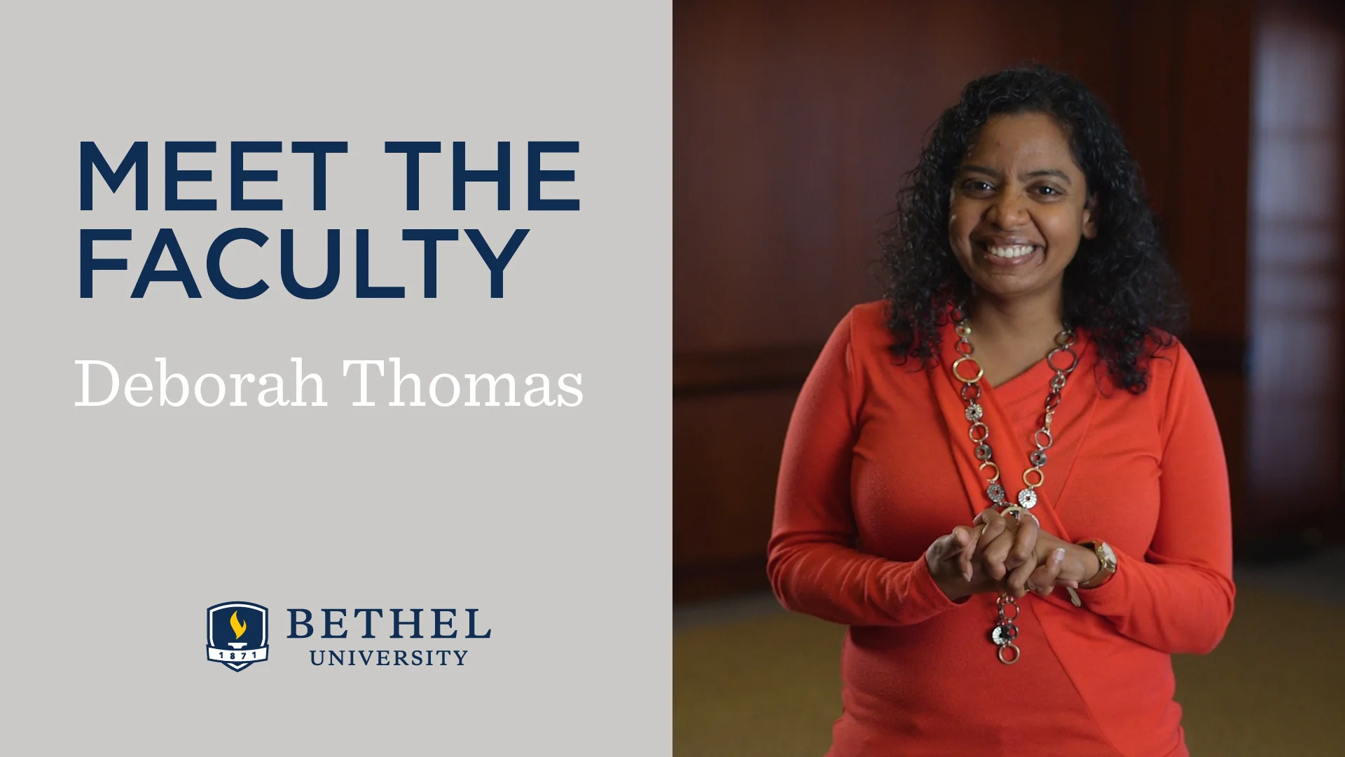 Meet the Faculty: Deborah Thomas, Ph.D. on Vimeo