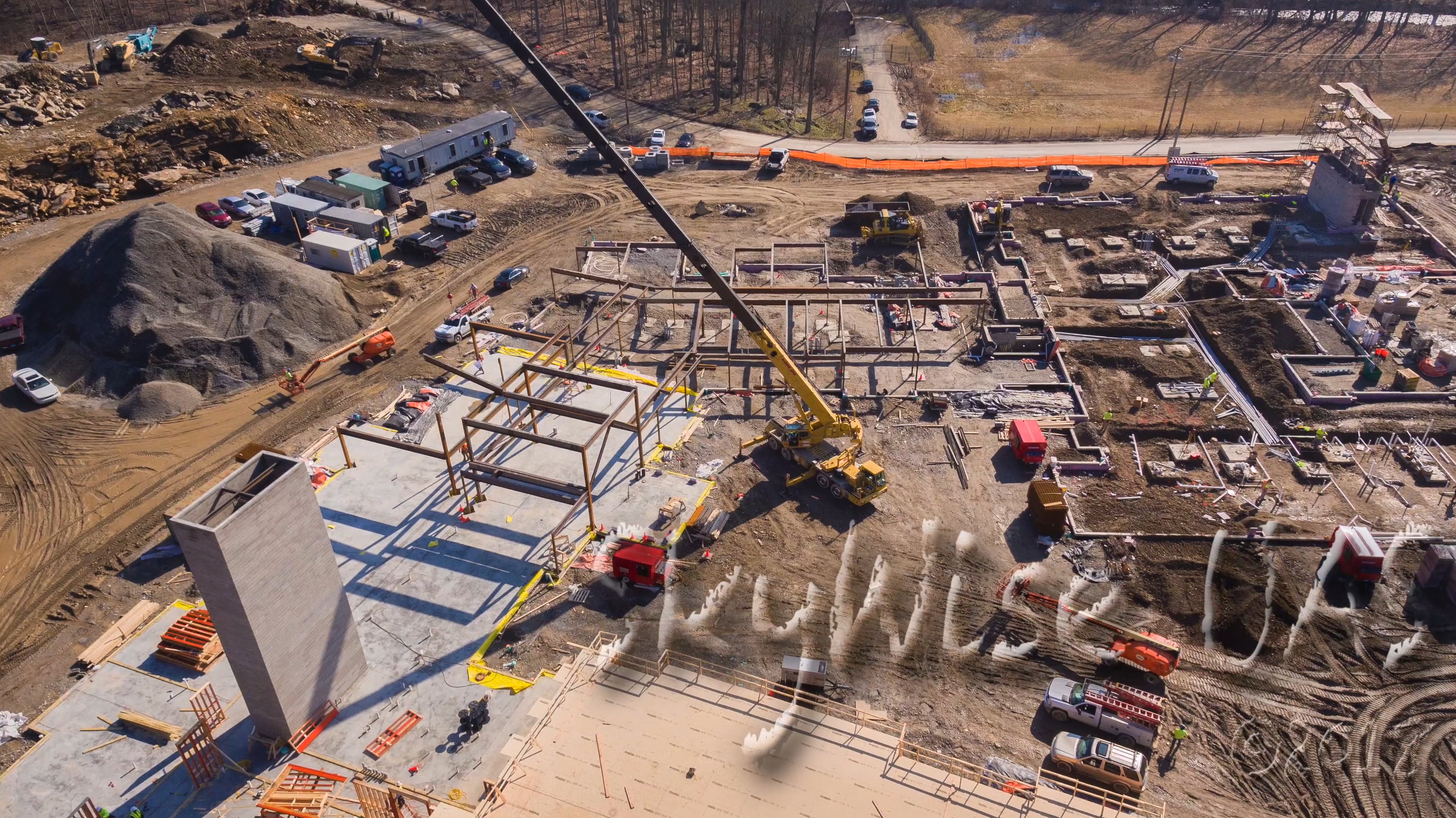 Brightview, TimeLapse Video, 30 Beard Sawmill Rd, PROCON Inc, Shelton, CT, February 2018 on Vimeo