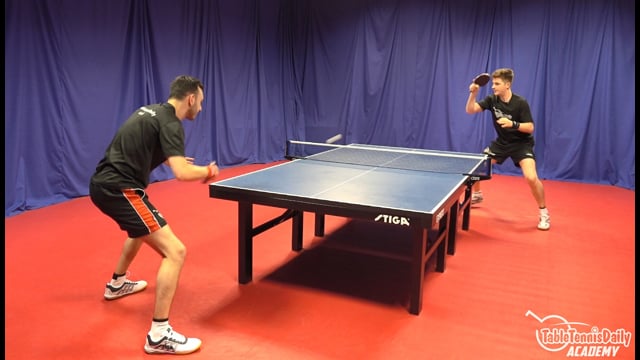 Backhand, Middle, Backhand, Wide