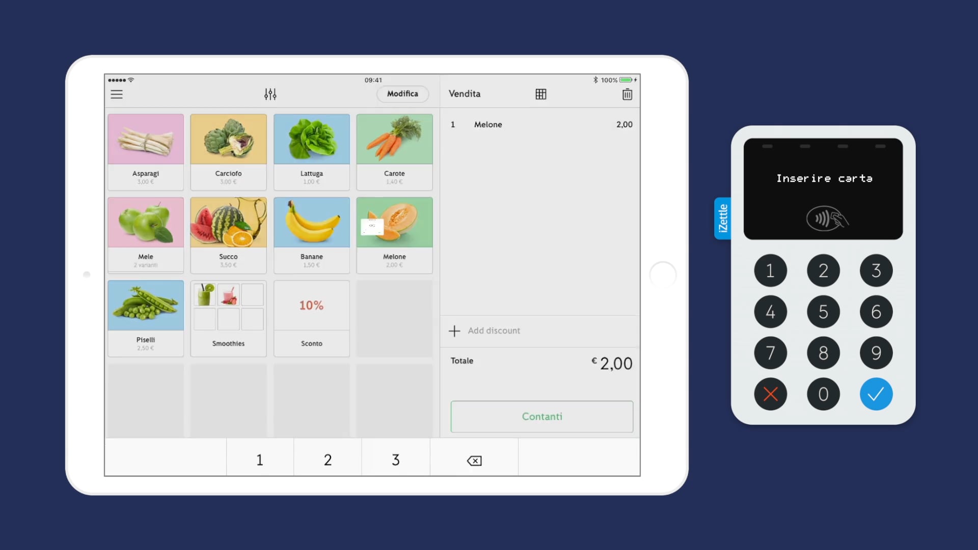 Nuovo/Scatola Sigillata* Lettore Zettle BIANCO 2 Lettore Carte Con - Foto 9