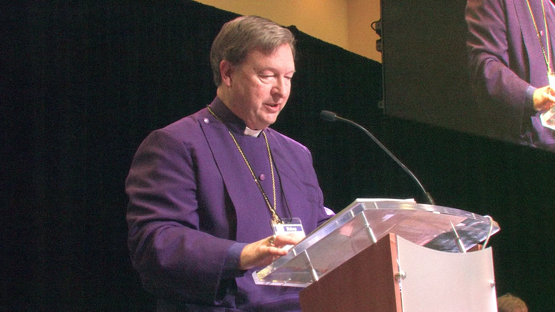Bishop Reed's Council Address 2018 on Vimeo