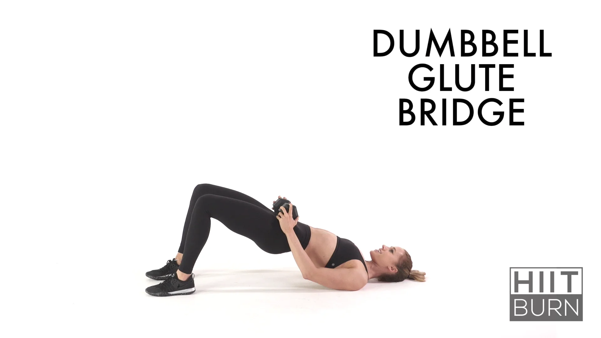 Dumbbell discount glute bridge