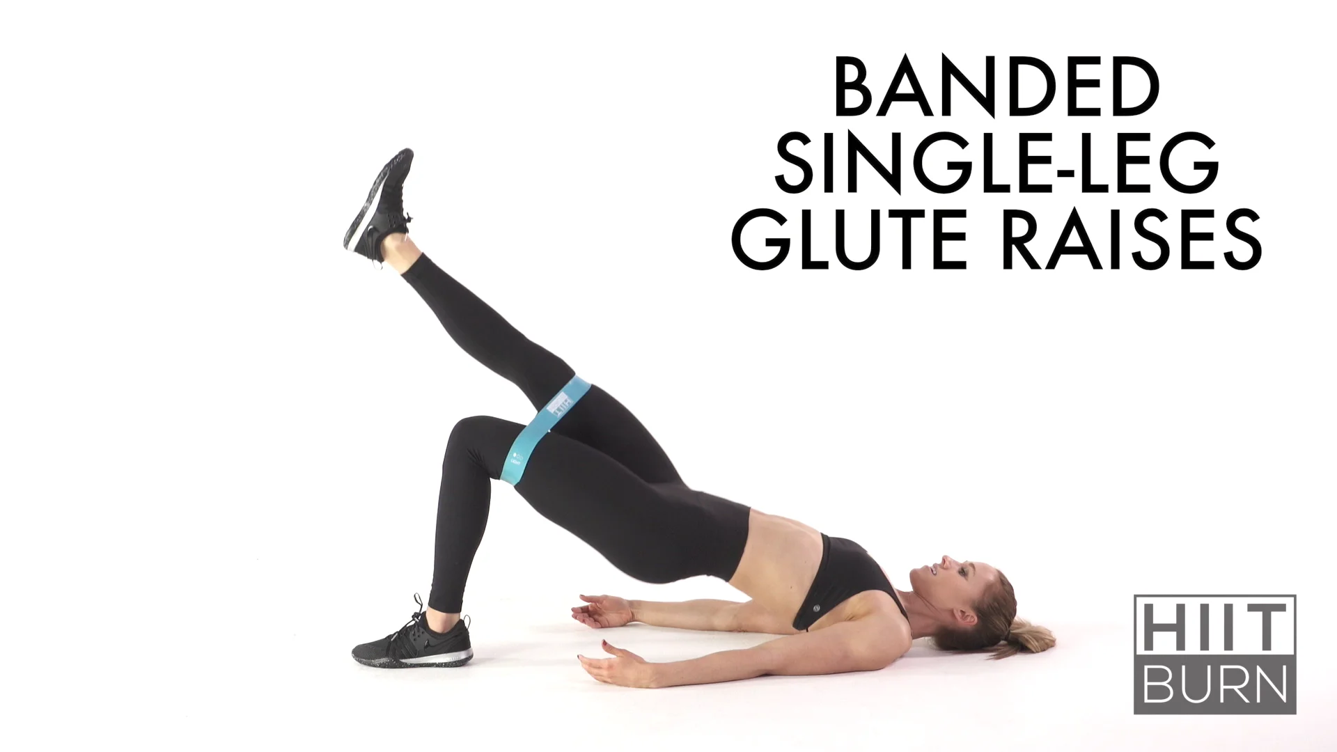 New Demo Banded Single Leg Glute Raises