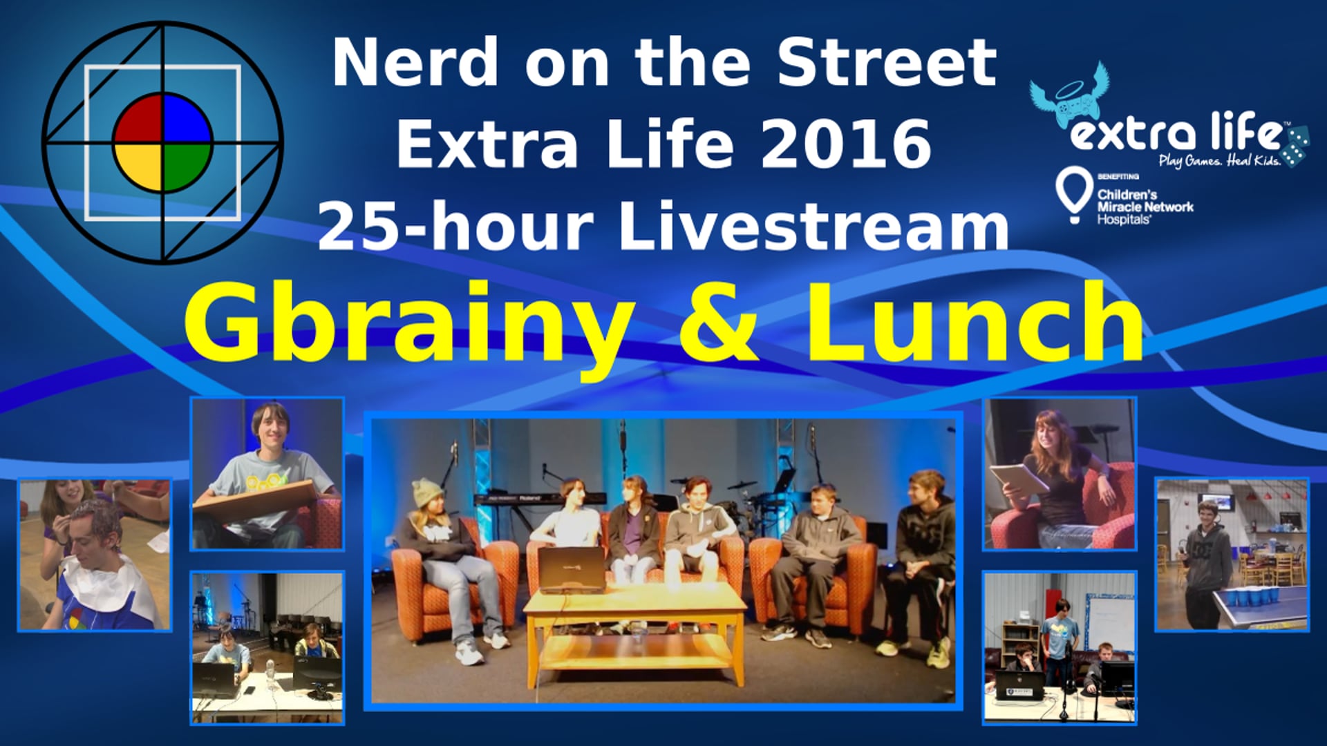 Gbrainy & Lunch - Extra Life 2016