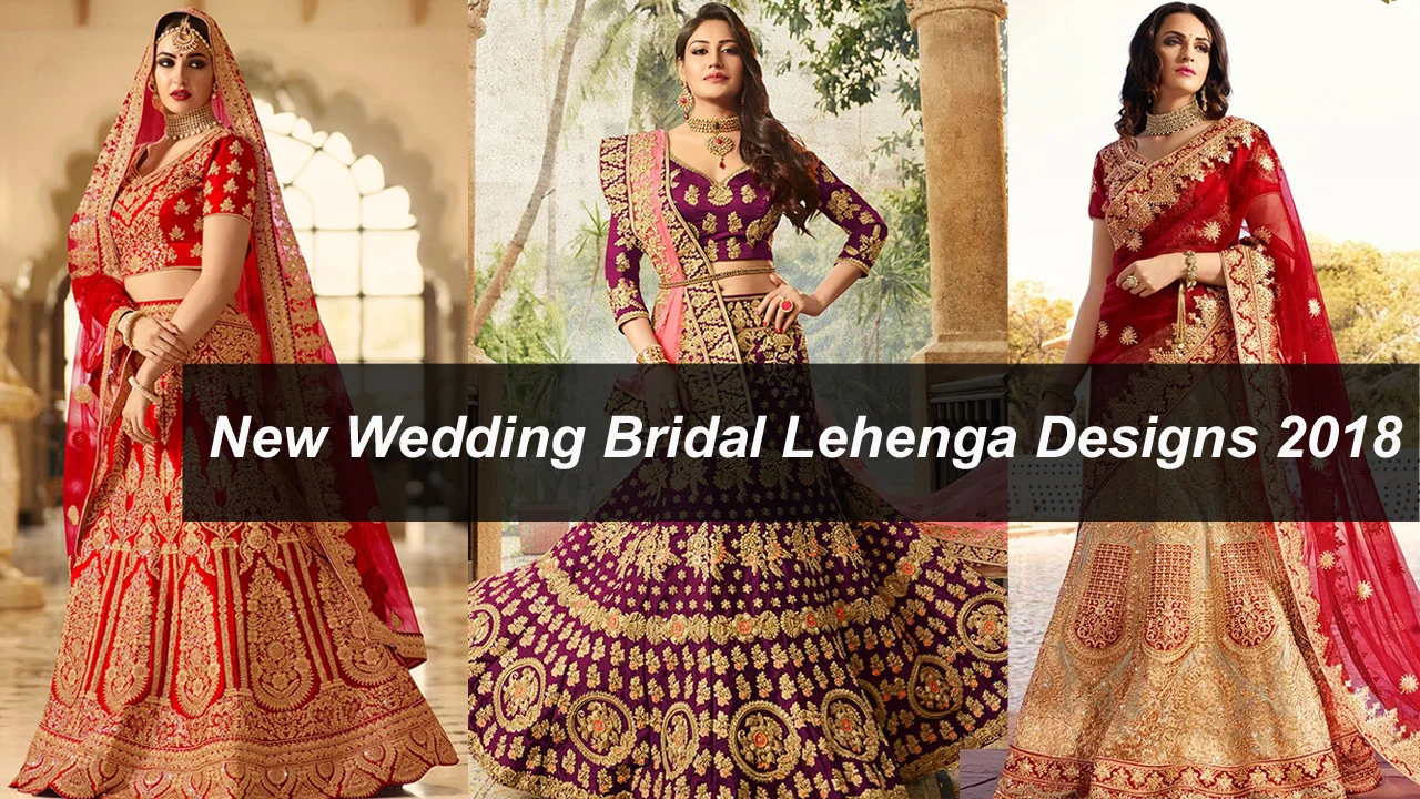 Bridal lehenga latest design 2018 sale