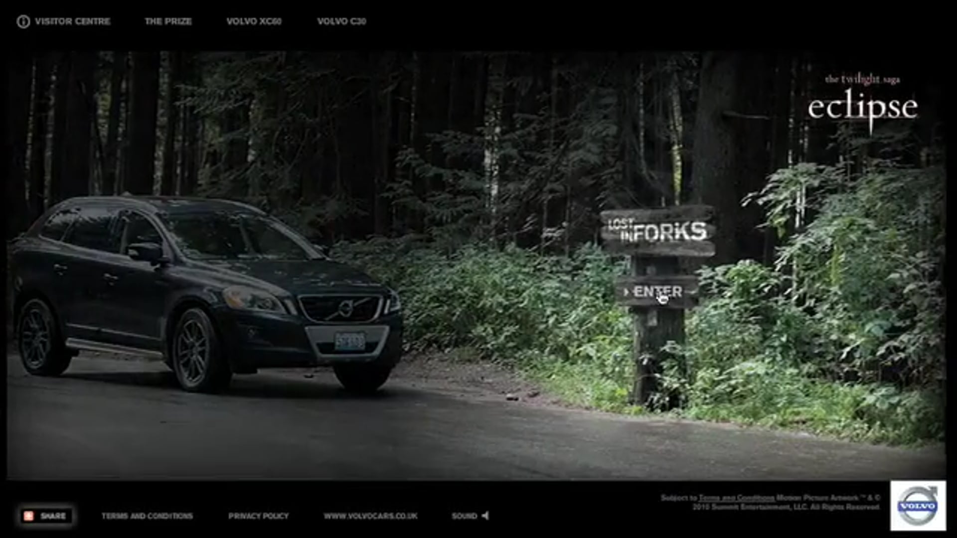 Volvo Lost in Forks
