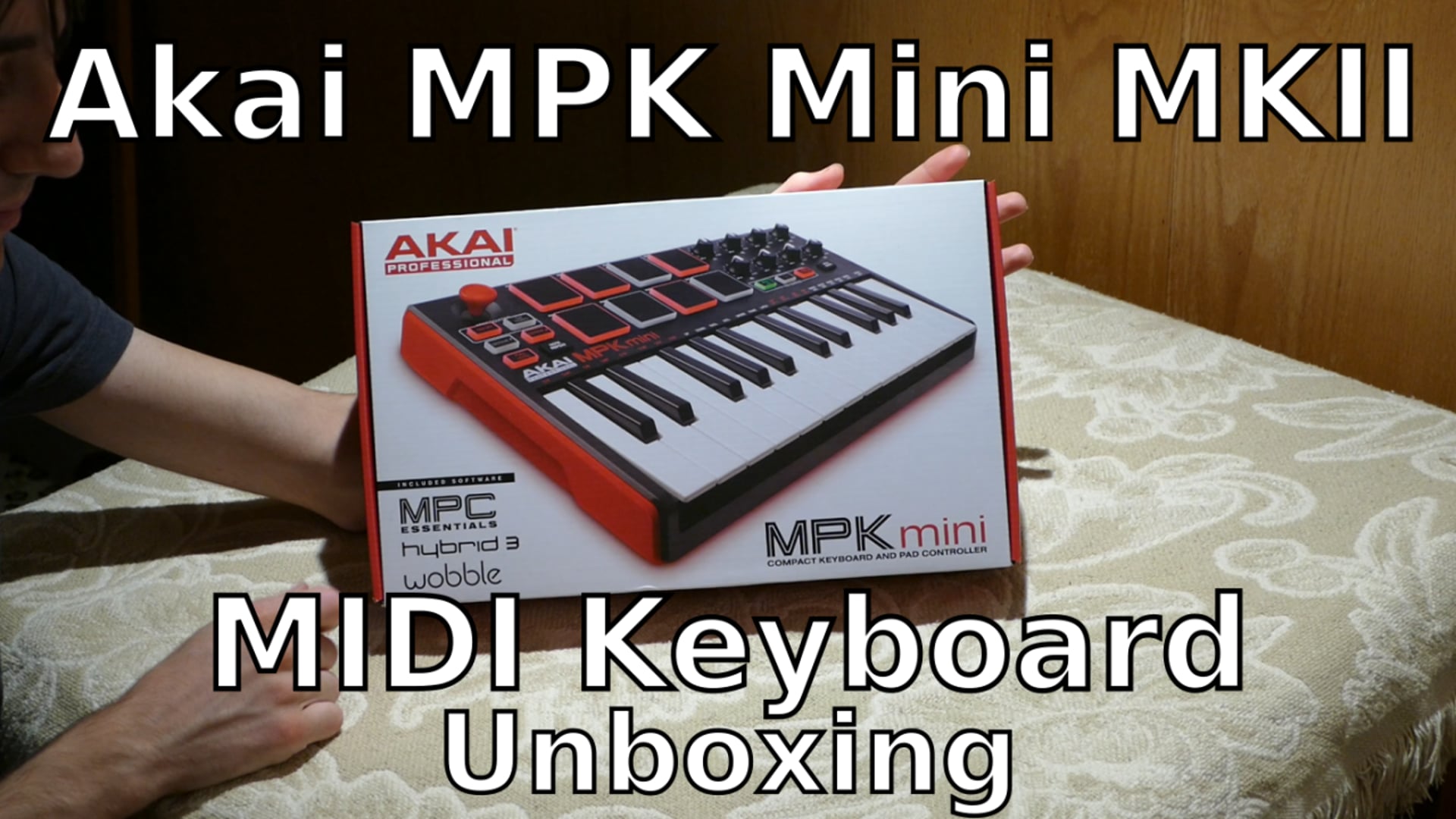 Akai MPK Mini MKII Unboxing