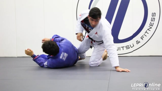 De La Riva to X-Guard Sweep