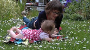 Watch Babies Outdoors - Bobby plays in the garden