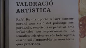 Demà s'inaugura una exposició sobre el pintor Rafel Ramis a l'Alfolí