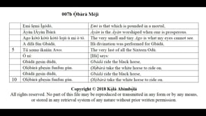 007b Ọ̀bàrà Méjì