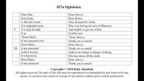 027a Ogbèbàrà