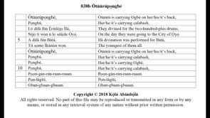 038b Otúúrúpọngbè