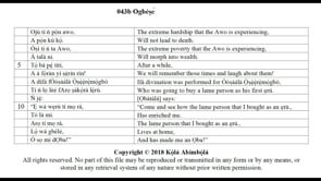 043b Ogbèṣẹ́
