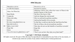 050b Ìdinyẹ̀kú
