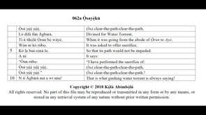 062a Ọ̀sayẹ̀kú